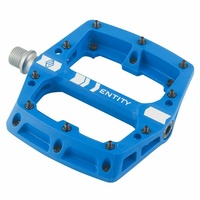 Entity PP20 Composite Flat Pedals - Blue